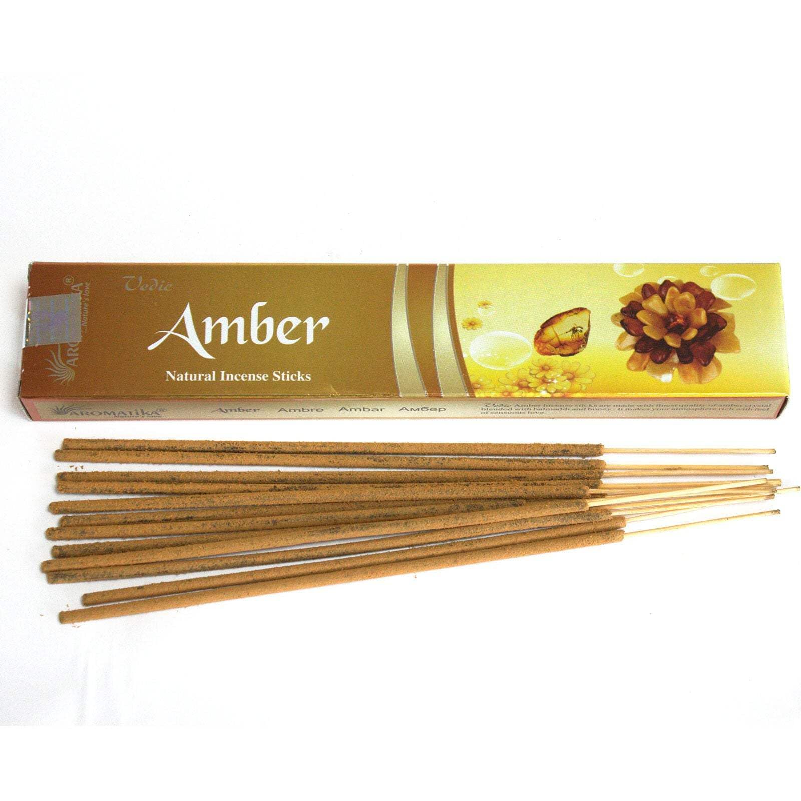 Ancient Wisdom Amber Vedic - Incense Sticks