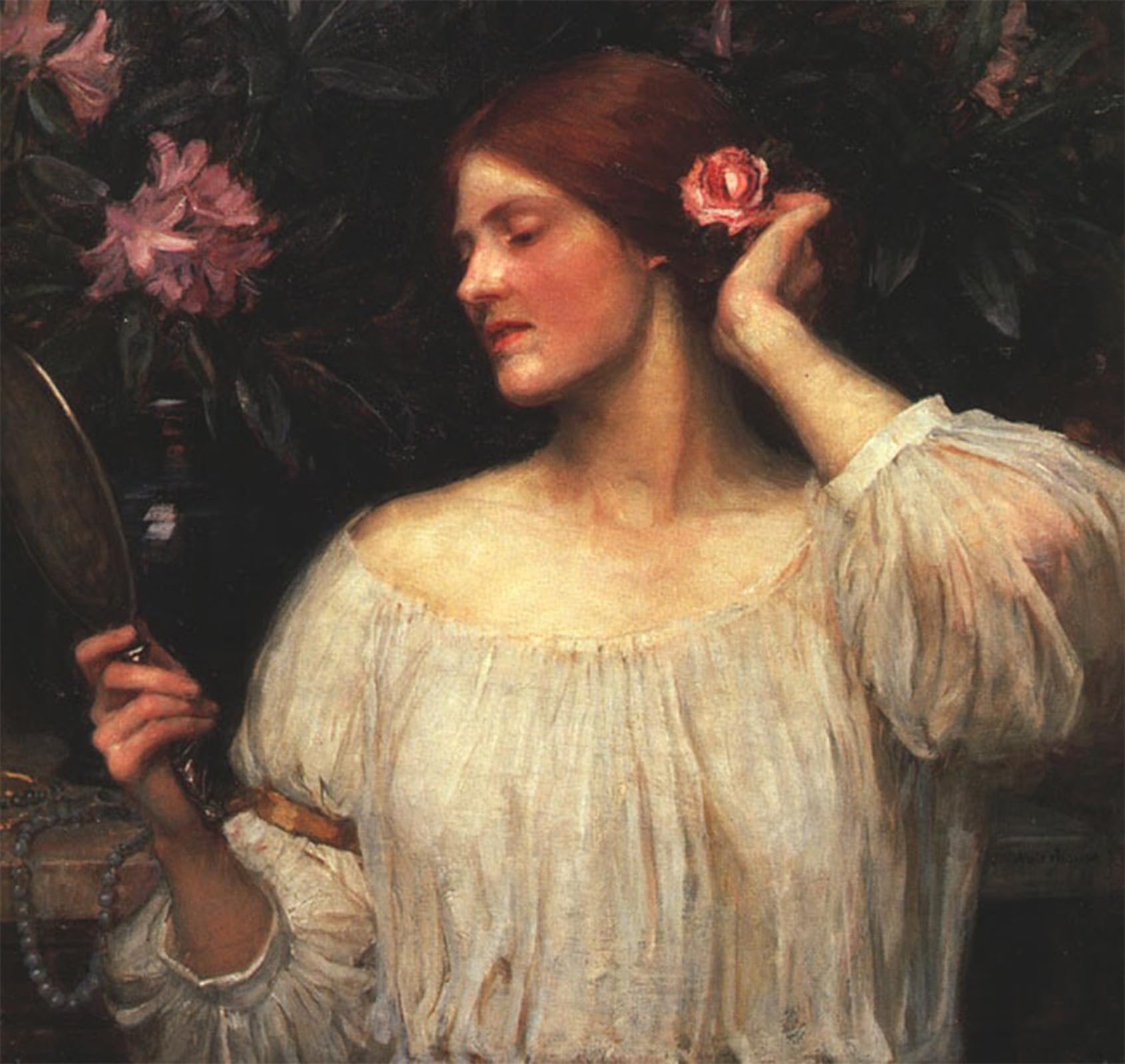 POSTERIIk Famous Animal Posters Vintage Picture Vanity by John William Waterhouse Modern Wall Decor for Home Decor 60x90cm