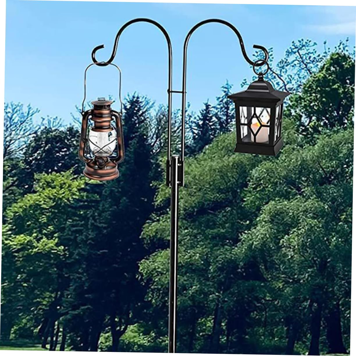 Crochet De Style Rustique Pour Jardin Extérieur Multifonctionnel Pour Suspensions De Plantes Et Accessoires De Jardin