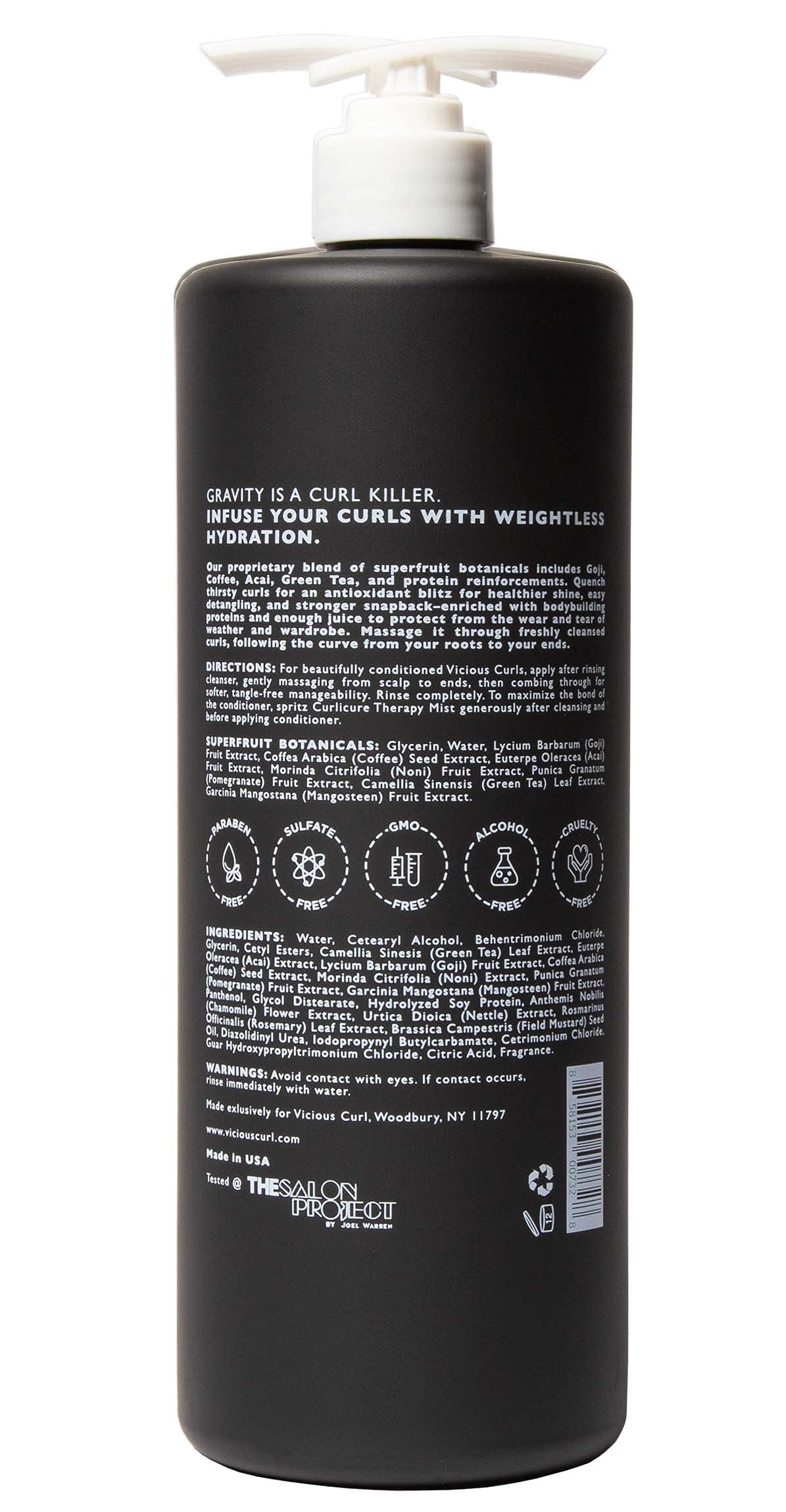 VICIOUS CURL Deep Conditioner for Curly Hair