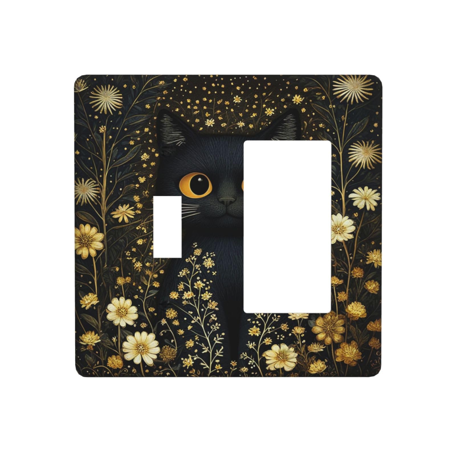 Boho Sun & Moon Wall Plates - Golden Blue Decor -30 Boho Sun & Moon Wall Plates - Golden Blue Decor -30