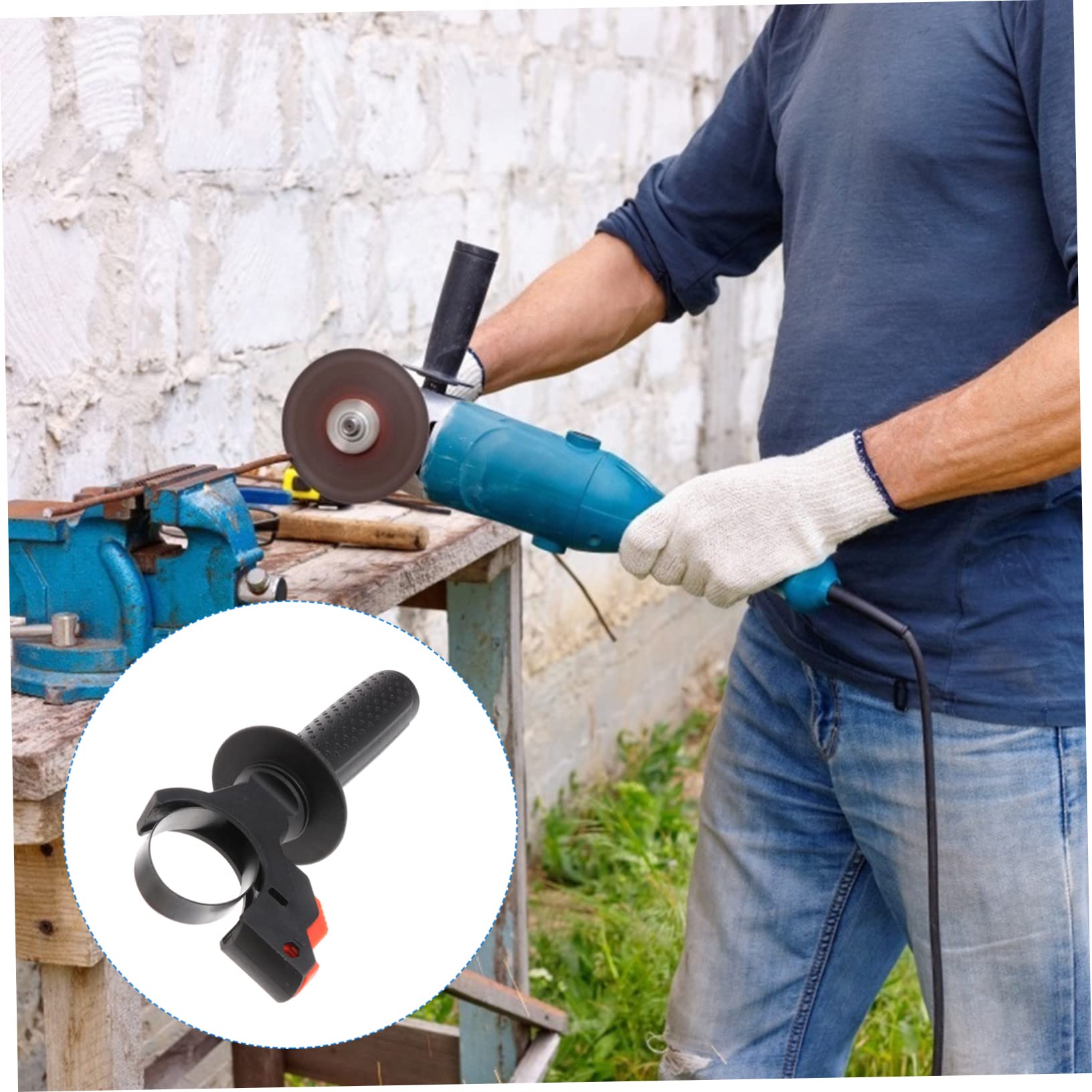 SEWACC Electric Hammer Handle Set Impact Drill Auxiliary Handles for Rotary Hammer