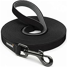 Rudelkönig Recall Lead with Handle Padding - 5 m / 10 m / 15 m / 20 m - Robust and Weatherproof Training Lead for Successful Dog Training