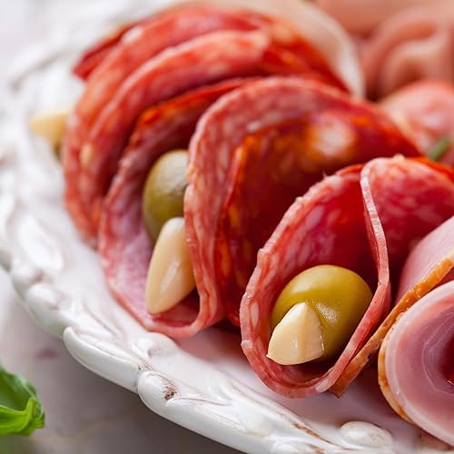 Sanniti Aceitunas griegas de doble relleno de cebolla y jalapeño, peso neto 16 onzas, peso drenado, 10 onzas (paquete de 2)