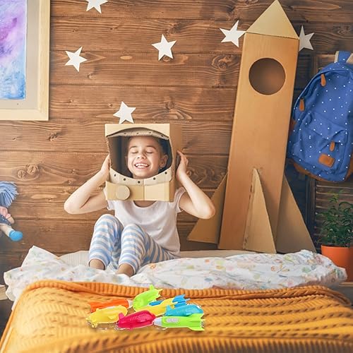 Miniatura 7 de 48 mini linternas de helicóptero, llavero de cohete, linternas de avión LED, mini linternas a granel llavero linternas para niños, mini linternas