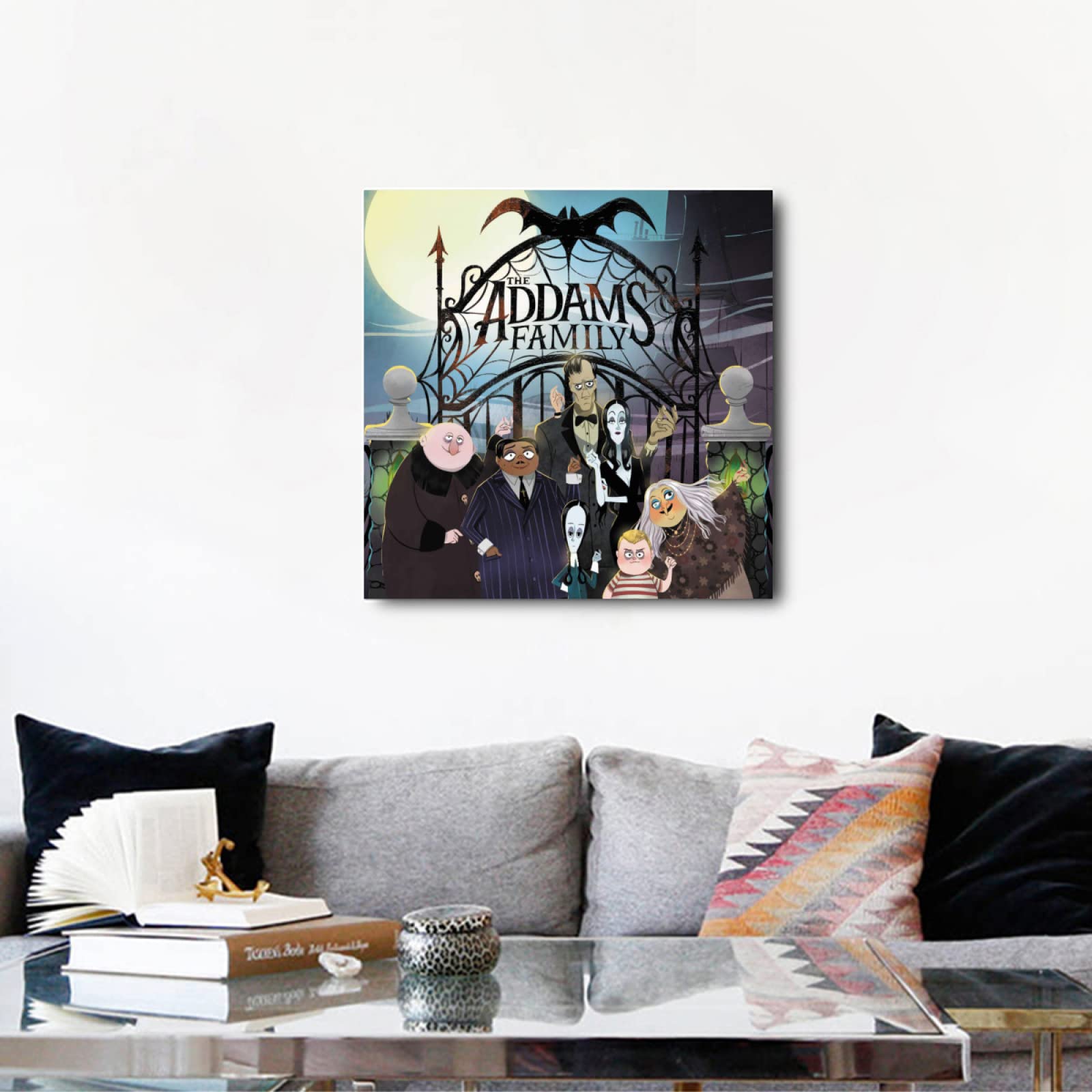 Amazon.co.jp: アートパネル アダムス・ファミリー アートフレーム