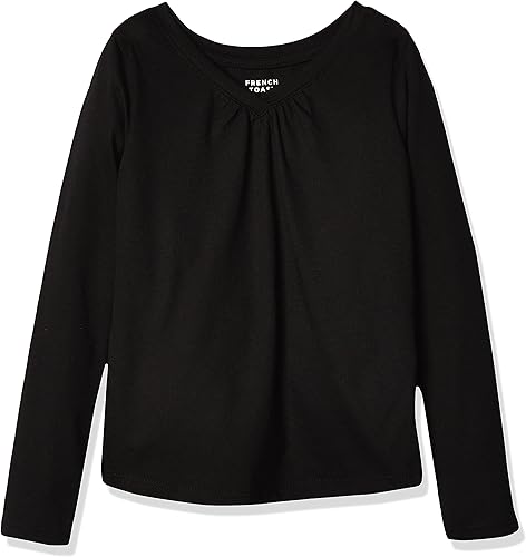 French Toast LA9506 T-Shirt, Noir, L Garçon