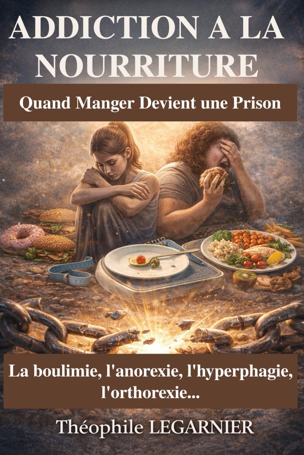 ADDICTION À LA NOURRITURE : Quand Manger Devient une Prison: La boulimie, l'anorexie, l’hyperphagie, l’orthorexie… (causes, conséquences, traitements)