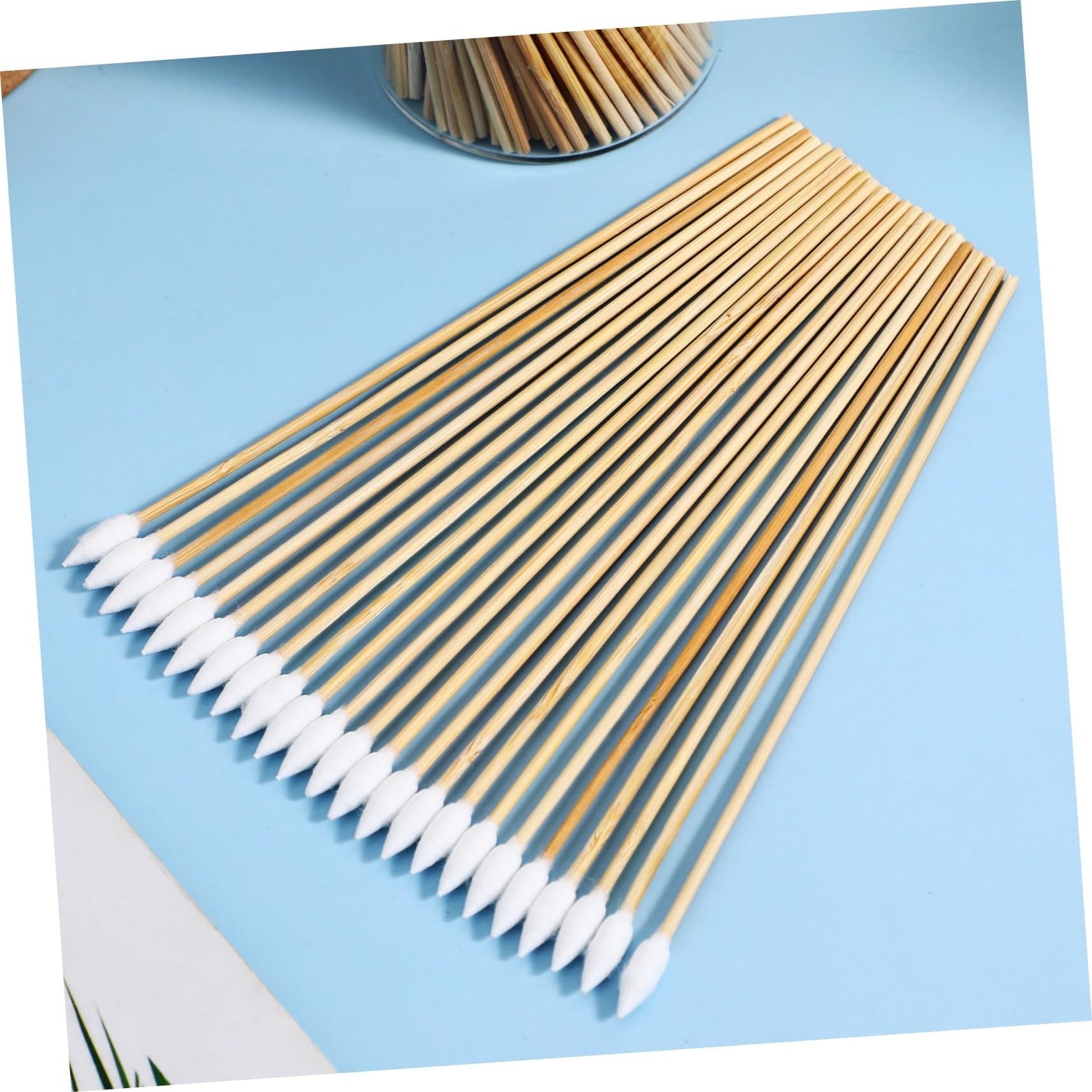FRCOLOR 1500piezas Bastoncillos De Algodón De Punta Precisa Para Limpieza De Oídos y Maquillaje Hisopos De Algodón Ecológicos Para Uso Diario y Cuidado Personal
