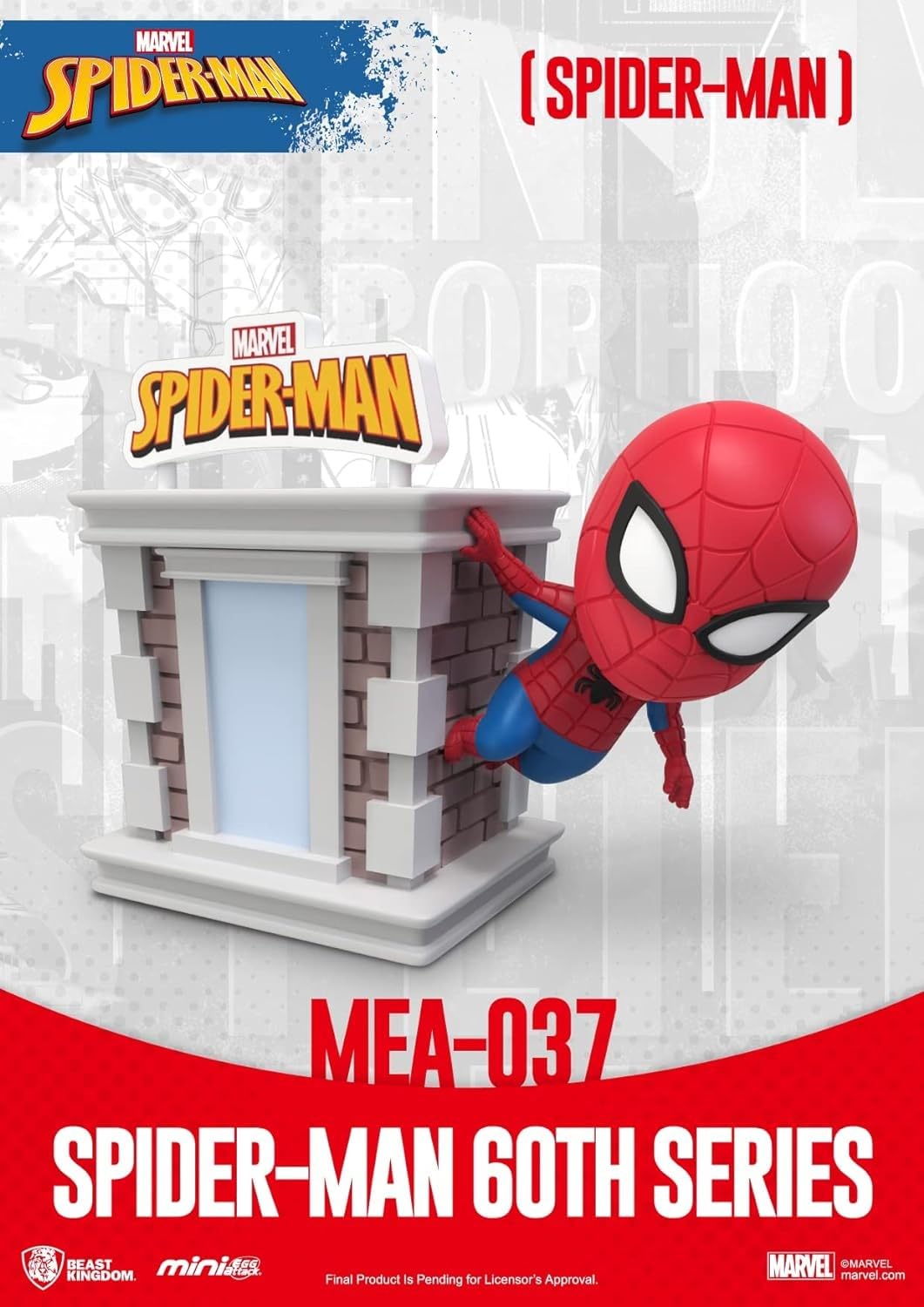 Marvel MEA-037 - Serie Spider-Man 60° anniversario (set)