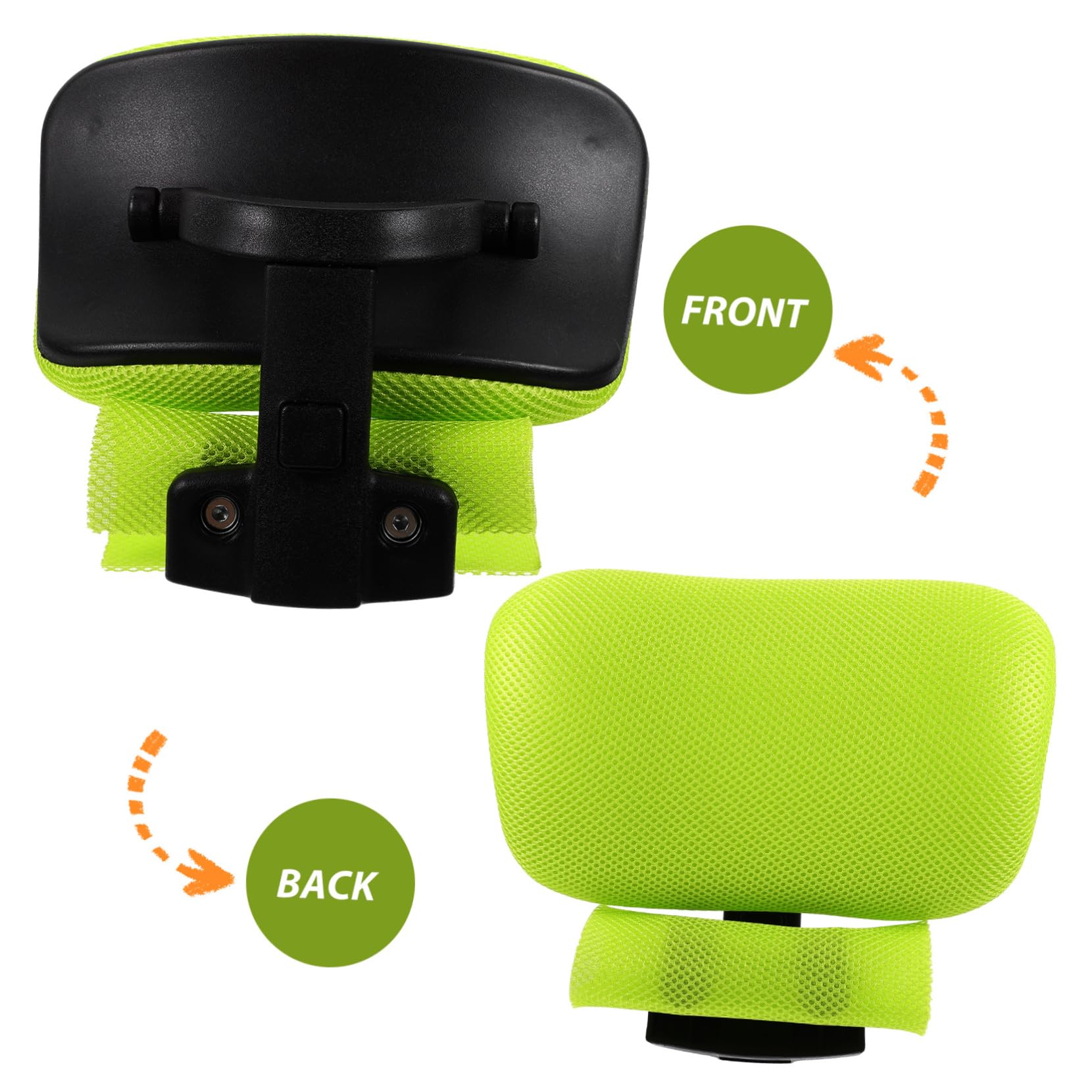 Accesorio para Reposacabezas De Silla De Oficina Almohada Ajustable Soporte Ergonómico