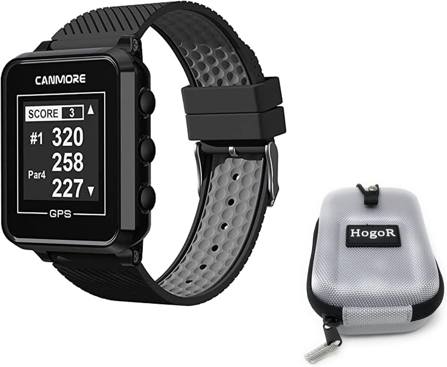 Canmore TW353 LCD Golf GPS Watch Essential Golf Course Data and Score