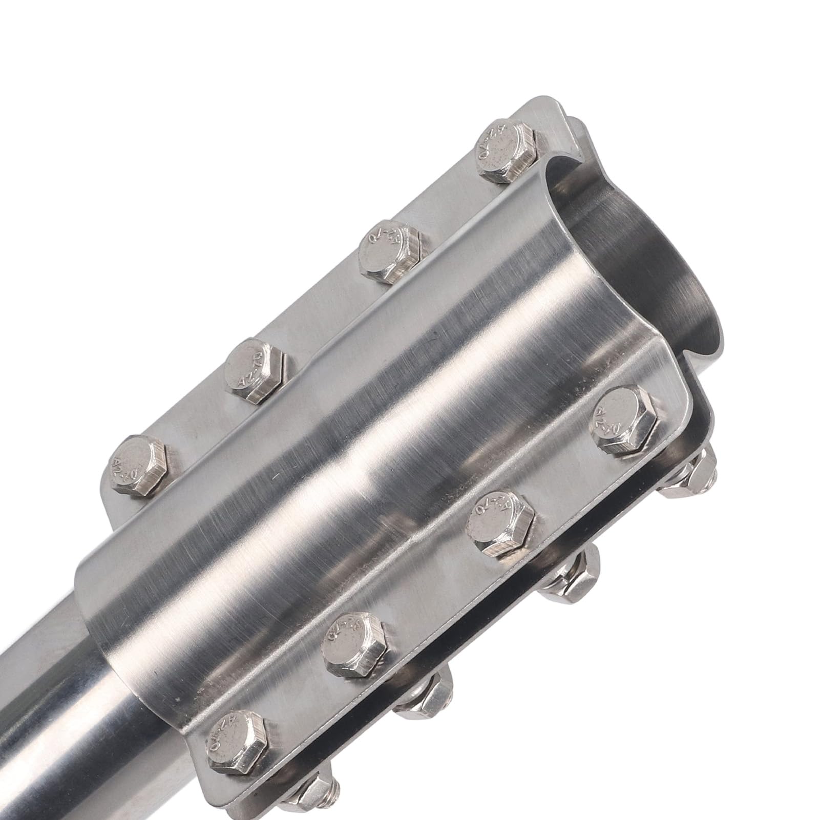 Kit Supporto Antenna Satellite, Staffa per Palo Lungo a Parete e