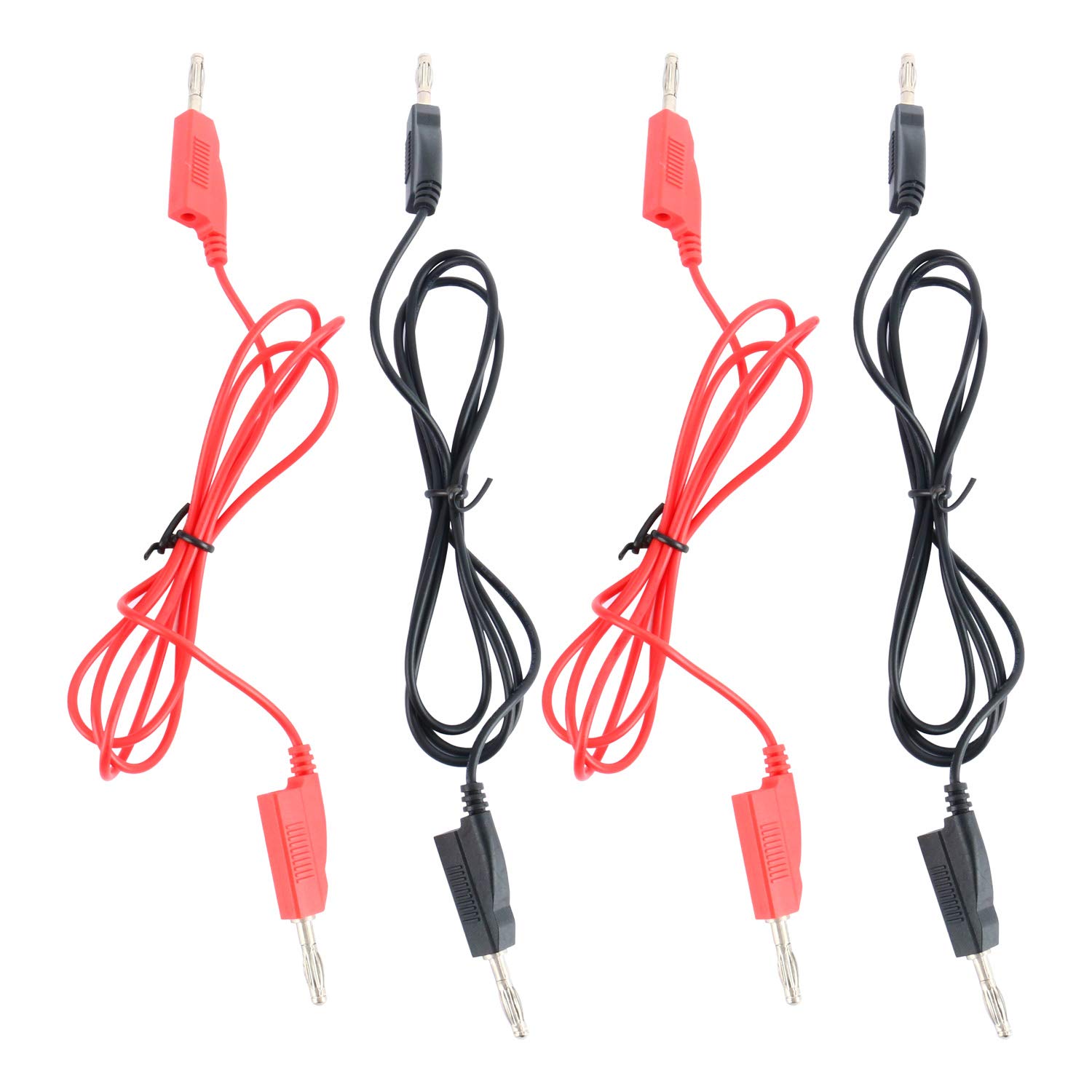 92pcs Automotive Circuit Test Leads Kit, Multimeter Test Leads Kit with Carrying Case, Multi Function Auto Diagnostic Electrical Test Kits with Alligator Clips, Probles, Connectors Adapter Cables