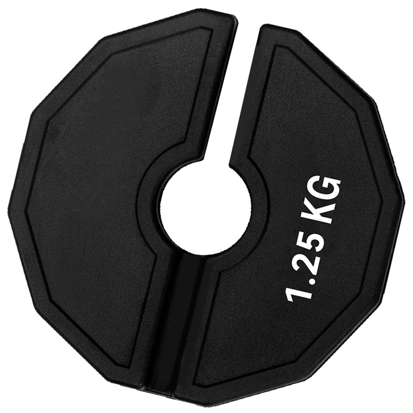 2X Gym Micro-Plates Hantle Frakcyjne Talerze Ciężarków Gumowe Talerze Ciężarków Frakcyjne Talerze Ciężarków Dodatek Zmień Czarny 1.25kg