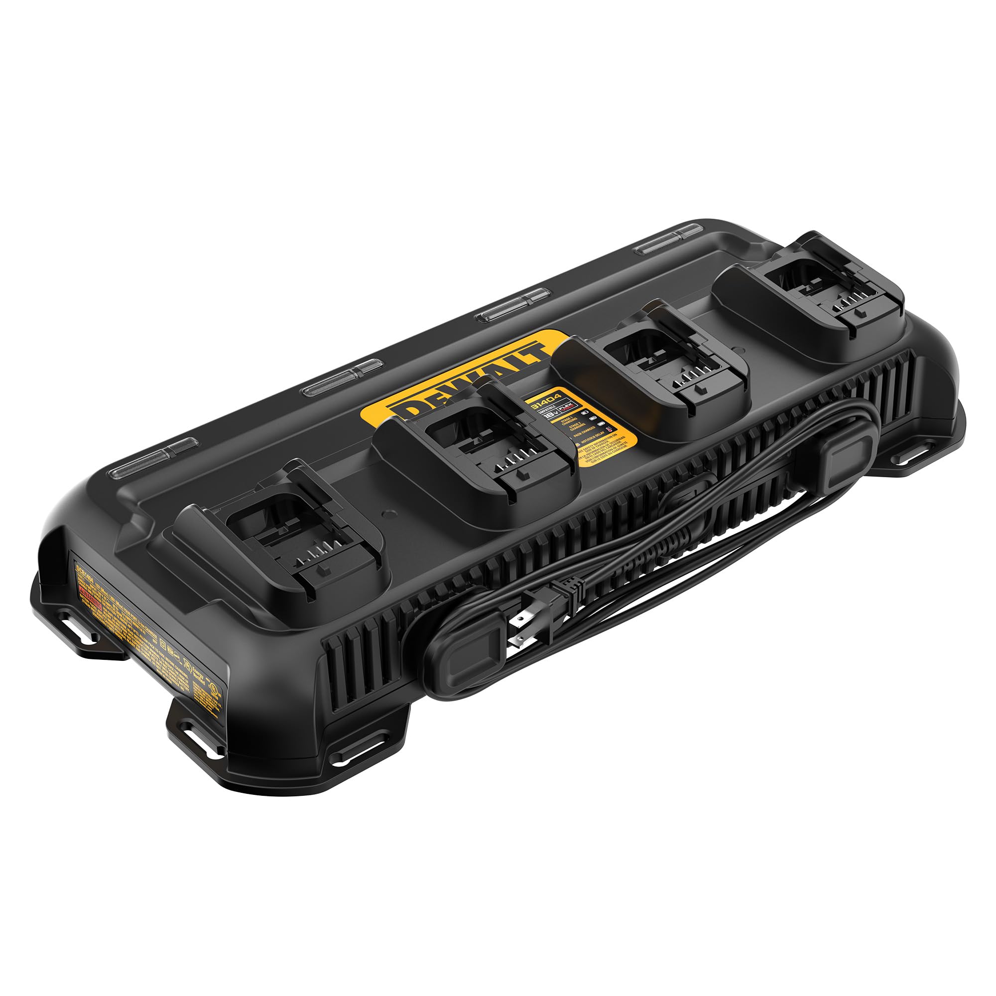 DEWALT XR Chargeur QUADPORT 4A, DCB1404-QW