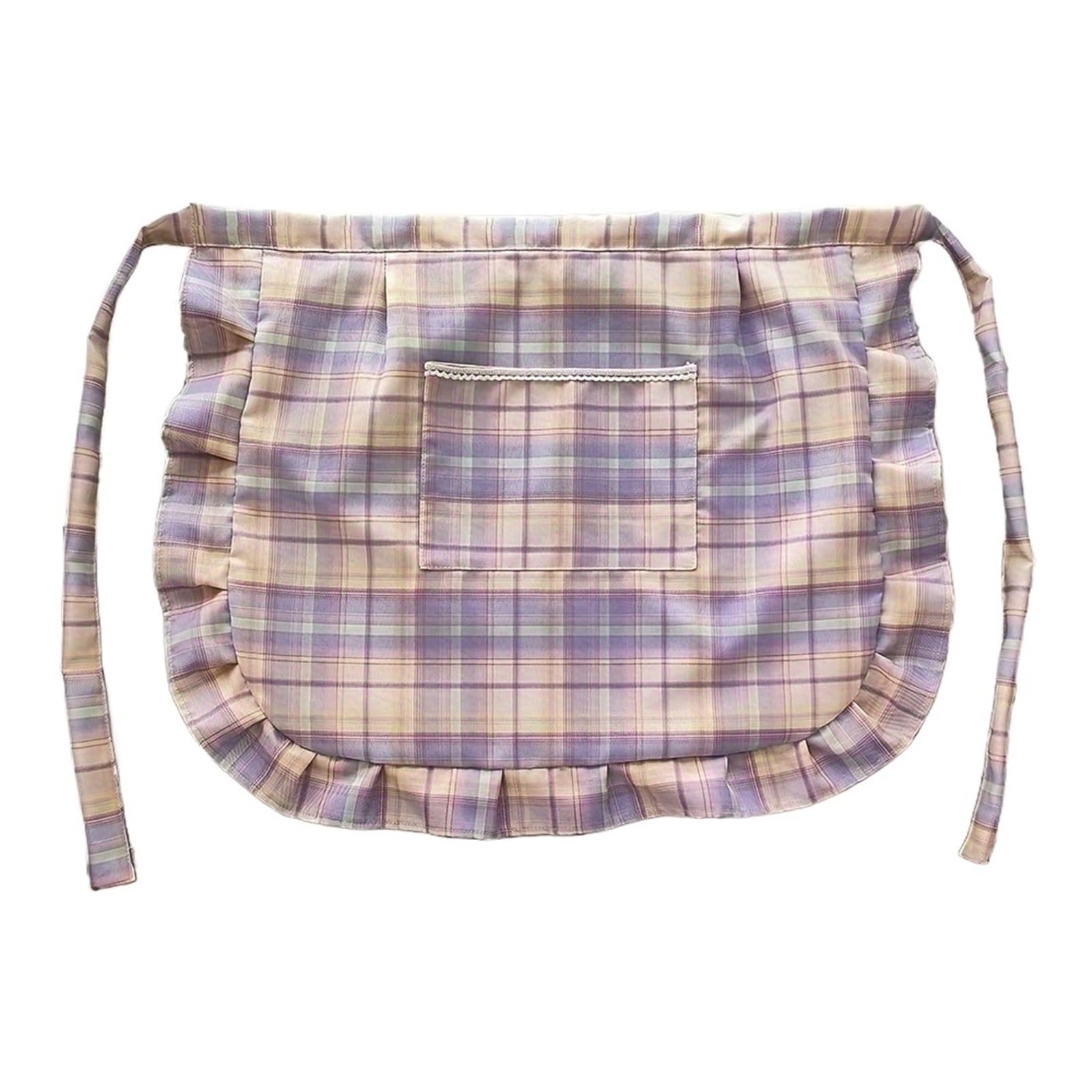 Delantal de cocina impermeable, antiincrustante y antiaceite, medio cuerpo, corte, delantal corto for adultos, trabajo for mujer para cocina, restaurante, café