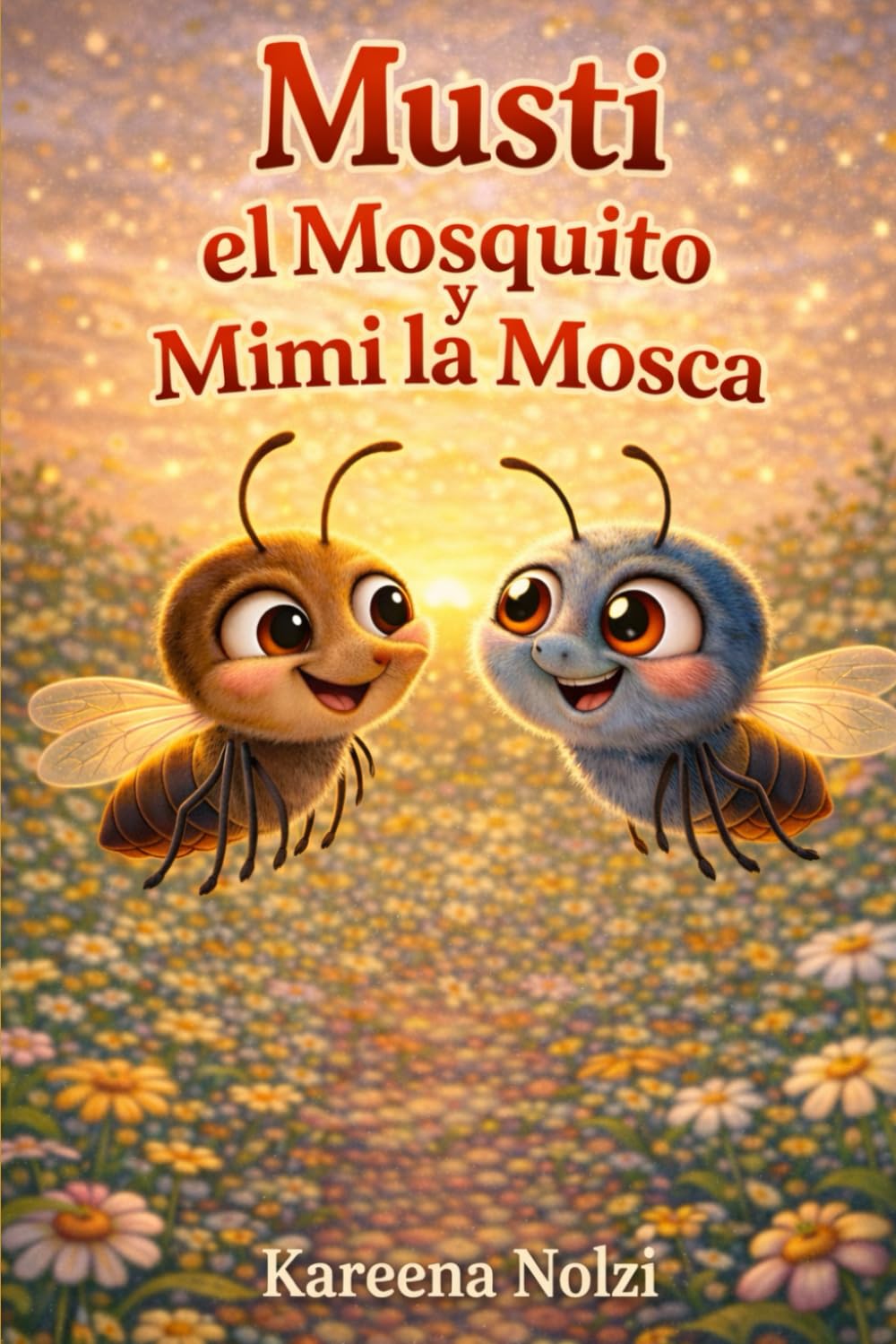 Musti el Mosquito y Mimi la Mosca: Una aventura divertida sobre la amistad y los insectos (Los Pequeños Héroes del Jardín)