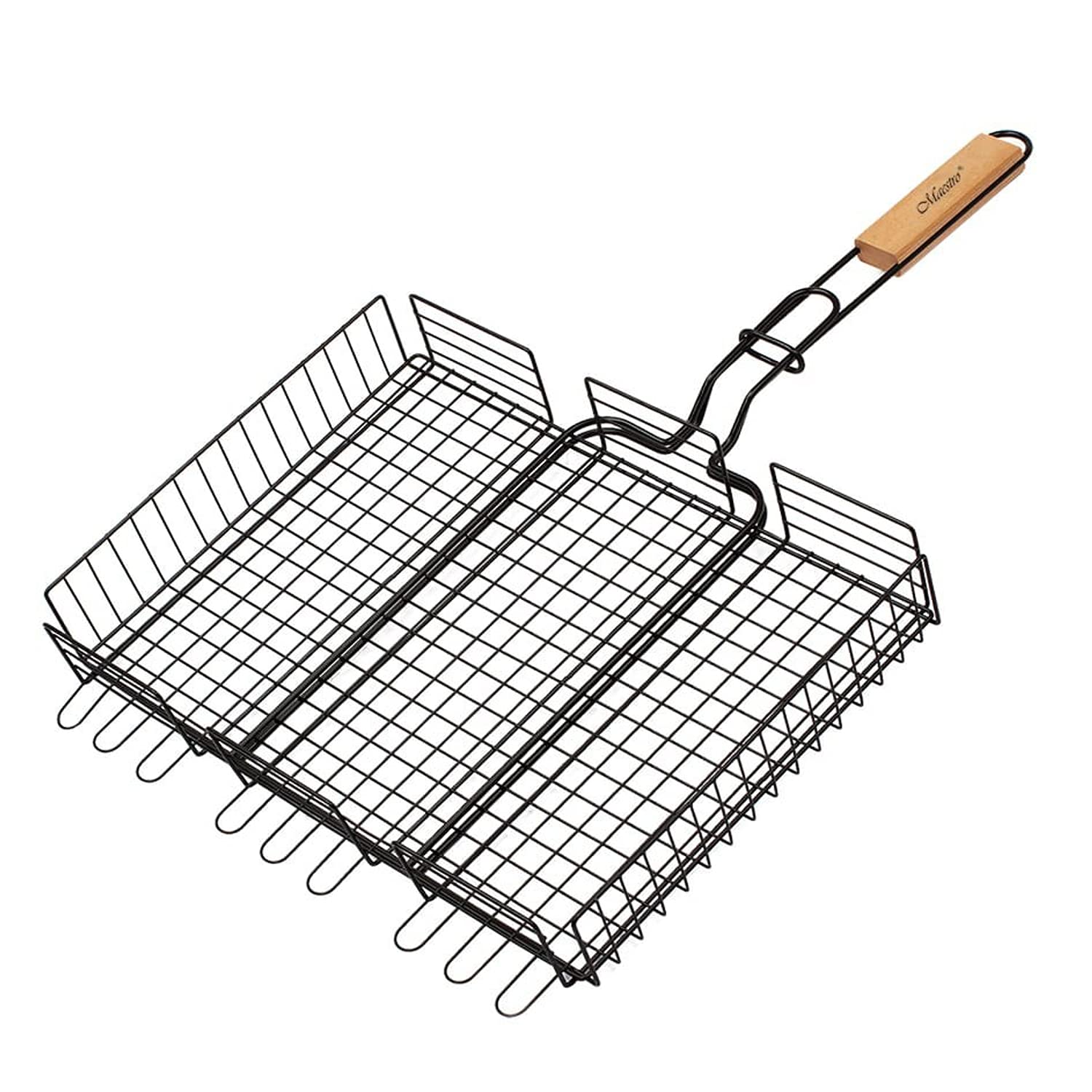 Feel Maestro MR-1002 Grill Grid, 18/8 Stainless Steel, Black/Brown