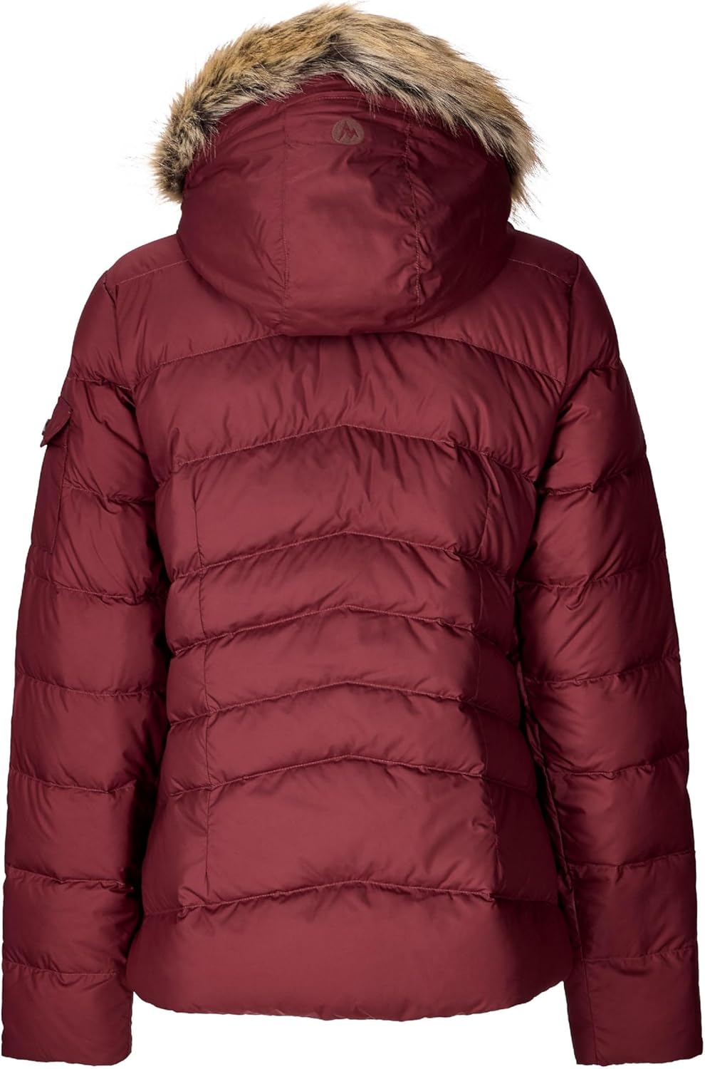 MARMOT Women's Ithaca Jacket - 700-Fill Down-Insulated, Water-Resistant Coat with Zip-Off Hood and Removable Fur Ruff - Image 9