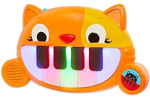 B. toys Mini Meowsic Cat Piano Keyboard: Melodious Symphony for Tiny Musicians