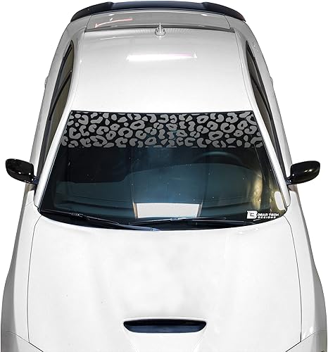 Miniatura 3 de BOGAR TECH DESIGNS Calcomanías de vinilo con estampado de leopardo y guepardo de ajuste universal, cortadas para adaptarse a cualquier vehículo,