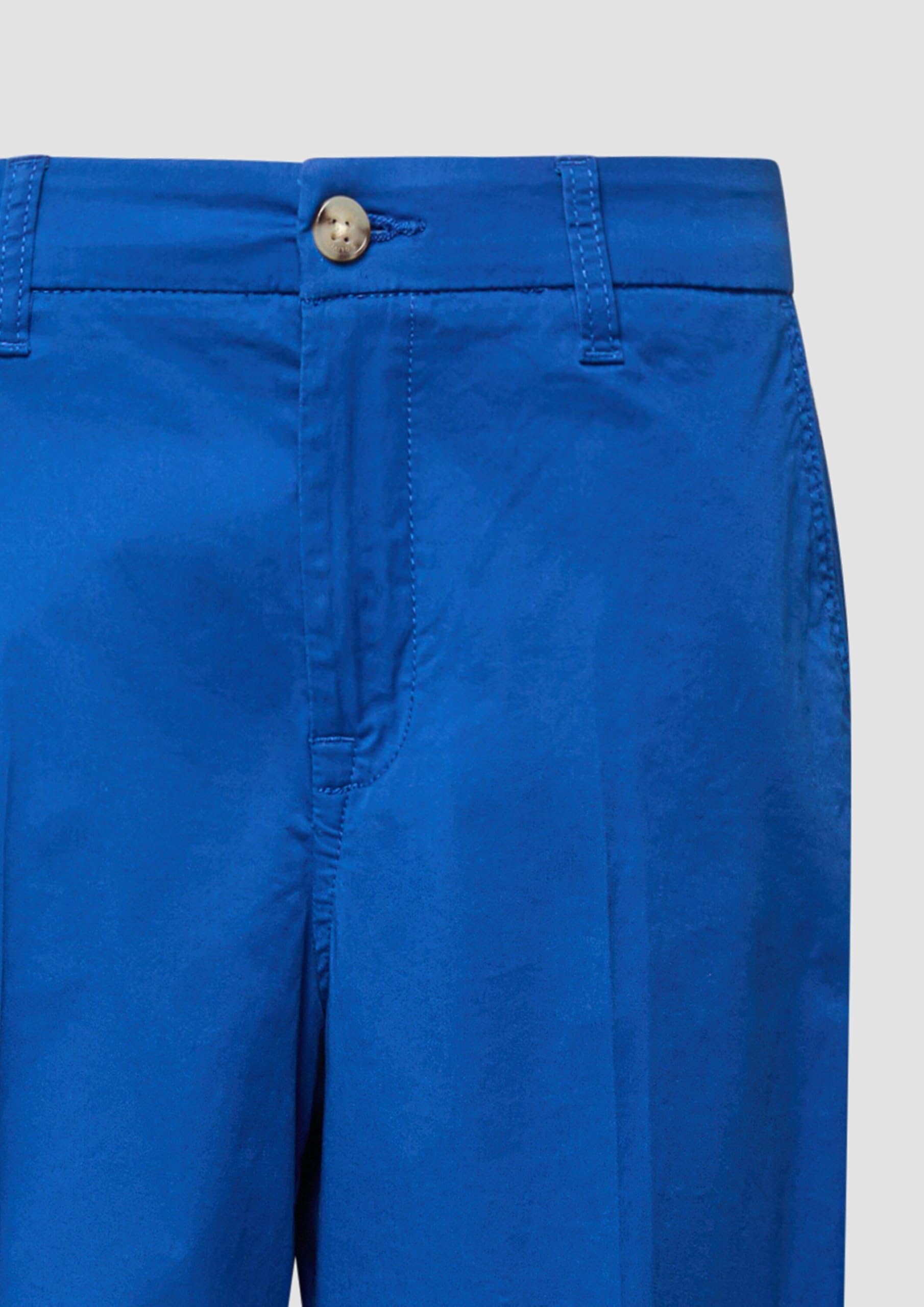 s.Oliver High Rise-Culotte mit Umschlag