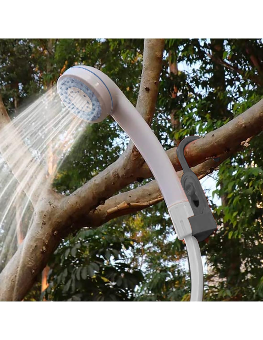 Soffione Doccia Portatile Ricaricabile Tubo Flessibile Da Campeggio O Giardino - modelli casuali