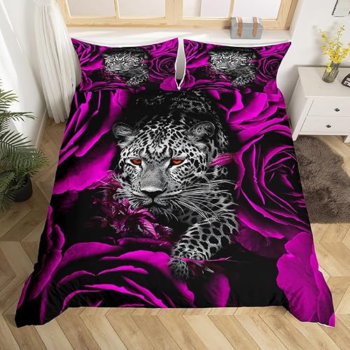 Vista 13 de Juego de funda de edredón de ajolote lindo para mujer, tamaño individual, 2 piezas, transpirable, caricatura, salamandra