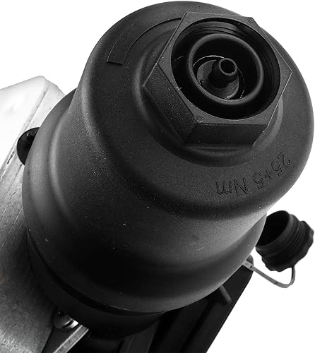 Miniatura 9 de A-Premium Conjunto de carcasa del filtro de aceite del enfriador de aceite del motor para Volkswagen y Audi - Eos 2007-2009, A3 2006-2008, A4