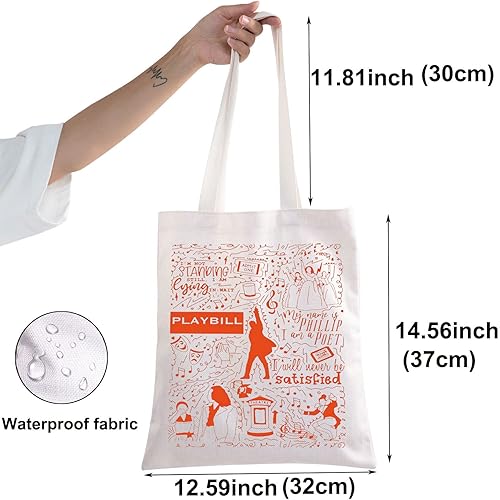 Miniatura 2 de Broadway - Bolsa de mano musical para teatro, regalo para fanáticos musicales, álbum musical Broadway, bolsa de hombro para mujeres y niñas