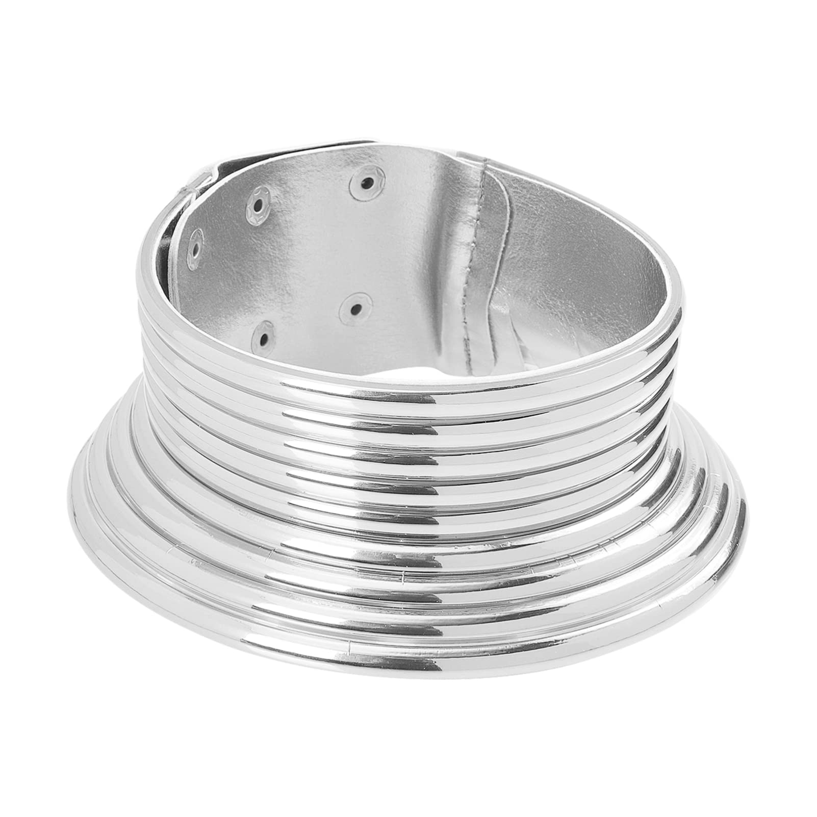Happyyami Afrikanische Halskette Damen Chunky Tribal Kragen Gothic Schmuck Für Party Hochzeit Bühnenauftritt Hautfreundlich