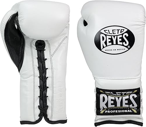 Cleto Reyes Guantes con cordón para entrenamiento de boxeo, kickboxing, y Muay Thai. Guantes para peleas.