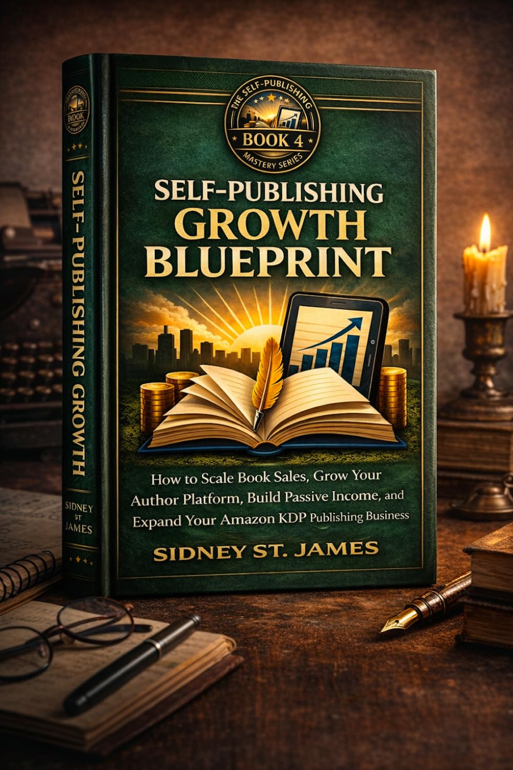 Self-Publishing Growth Blueprint: How to Scale Book Sales, Grow Your Author Platform, Build Passive Income, and Expand Your Amazon KDP Publishing Business (The Self-Publishing Mastery Series)
