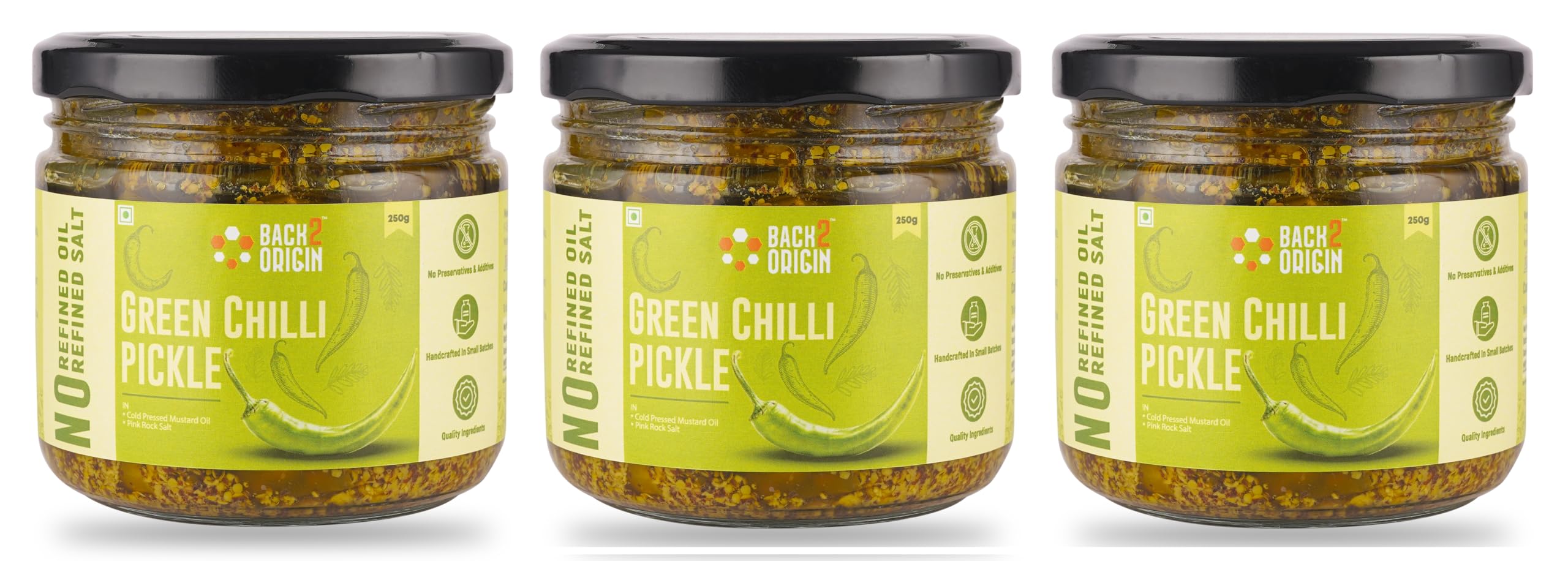 See full amazon price history chart for BACK2ORIGIN Green Chilli Pickle (Hari Mirchi ka Achar) Pure and Natural Homemade Aachar (Pack of 3, 250gm each) BACK2ORIGIN Green Chilli Pickle (Hari Mirchi ka Achar) Pure and Natural Homemade Aachar (Pack of 3, 250gm each) (B0CVQPM89X) Amazon Price History, Amazon Price Tracker