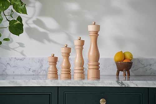 Miniatura 8 de Cole & Mason Molino de sal de haya natural London 5.118 in