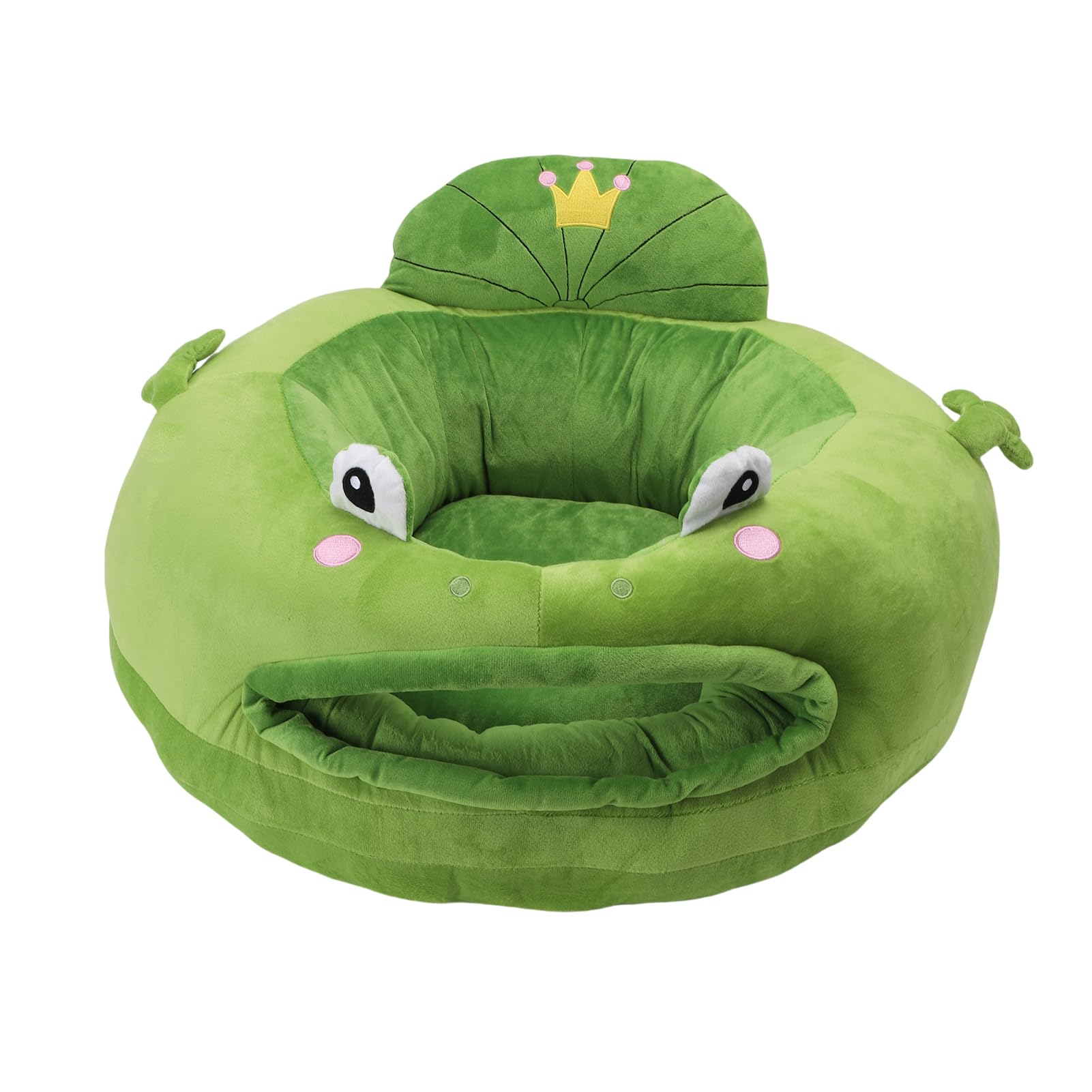 Divano per bambini in peluche, ideale per neonati, morbido sedile di supporto, 45 x 60 cm, per giocare (stile 2)