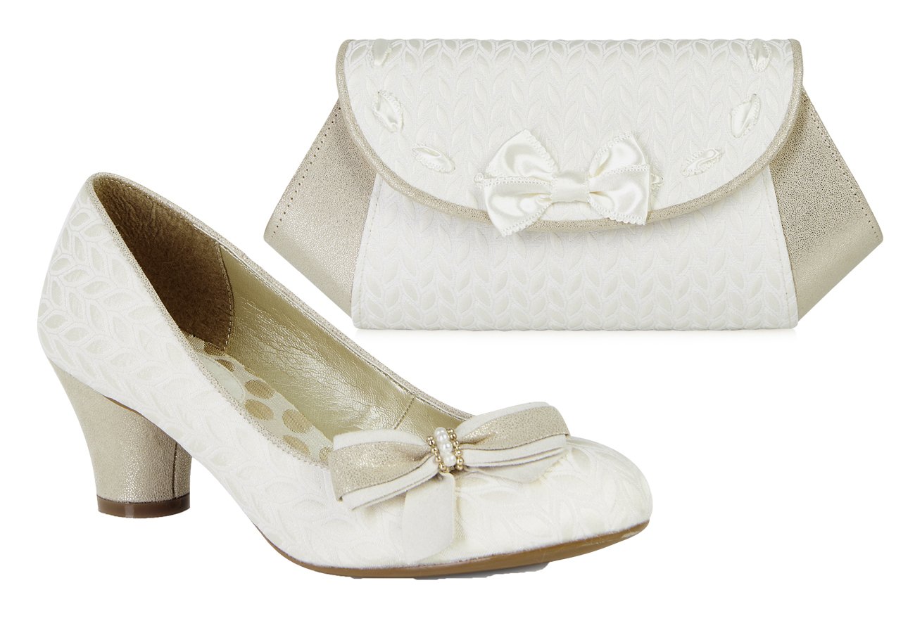 Merceditas de material sintético para mujer marca Ruby Shoo estilo casual 7