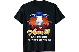 Area 51 Raid Alien 5k Fun Run Costume T-Shirt