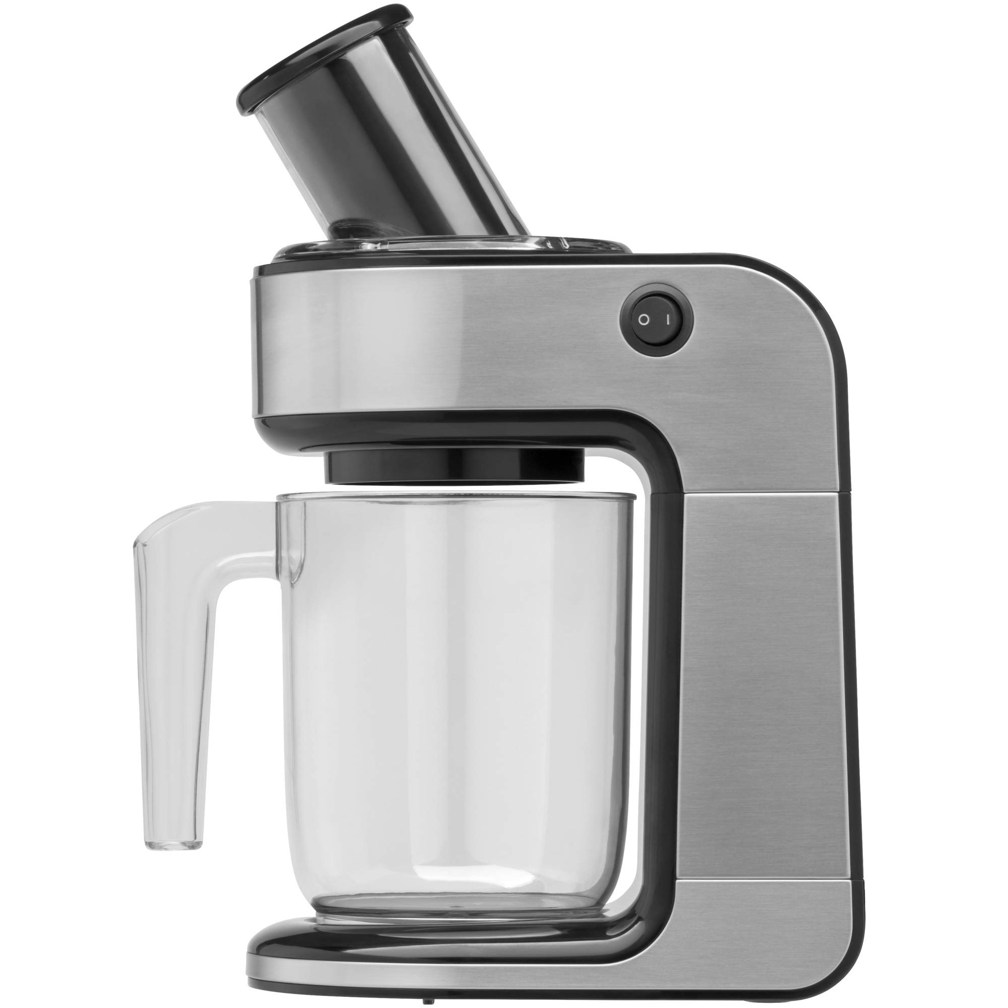 WMF Kult Pro Gemüsenudeln Spiralschneider elektrisch mit Citruspresse, Gemüsespaghettischneider, Zoodle Maker, Zucchini Nudeln Schneider, 3 Schneideinsätze, Auffangbehälter