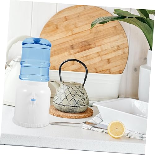 Miniatura 2 de Dispensador de agua simple para botella de galón, enfriador de agua, dispensador de agua mineral de plástico, mini estante dispensador de agua,