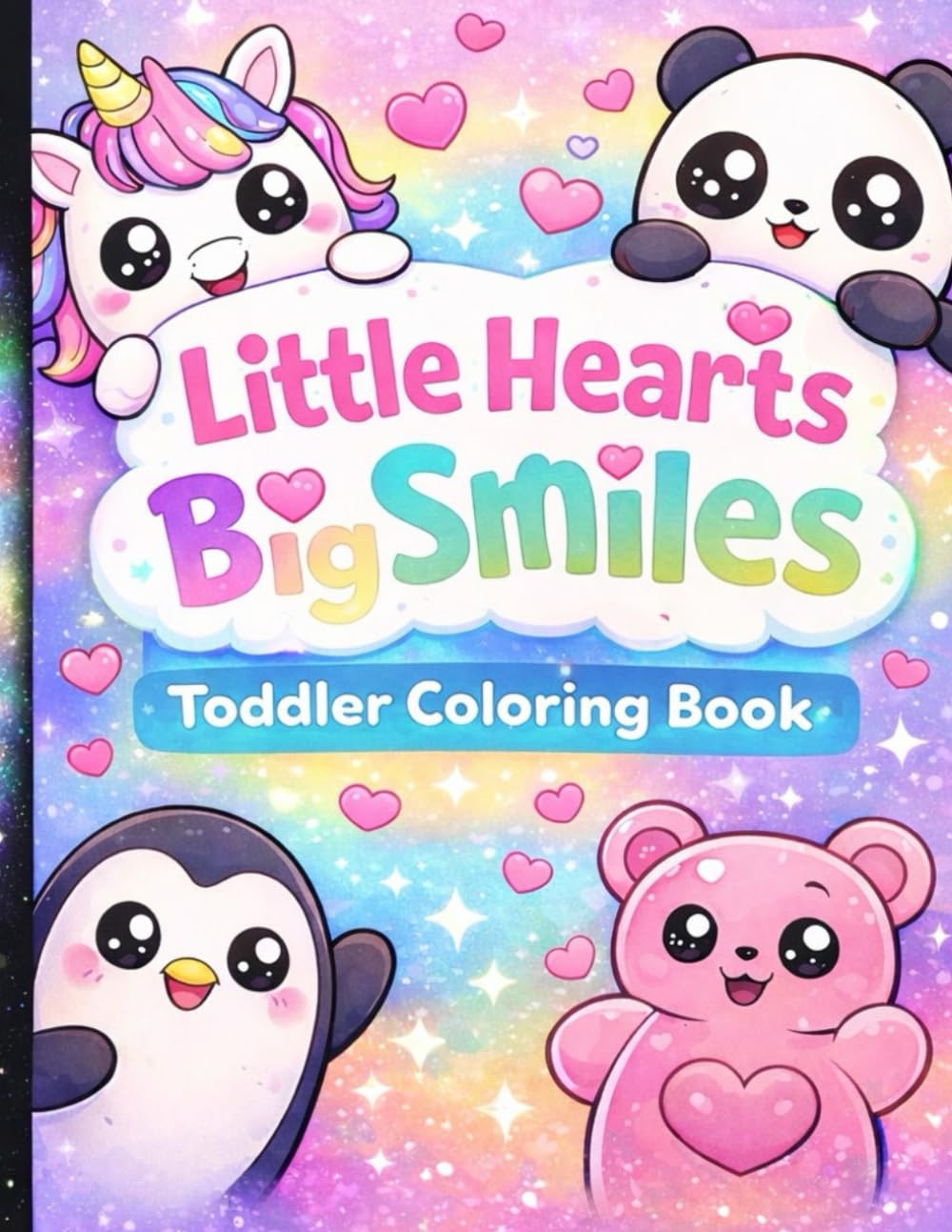 Little Hearts, Big Smiles Toddler Coloring Book
