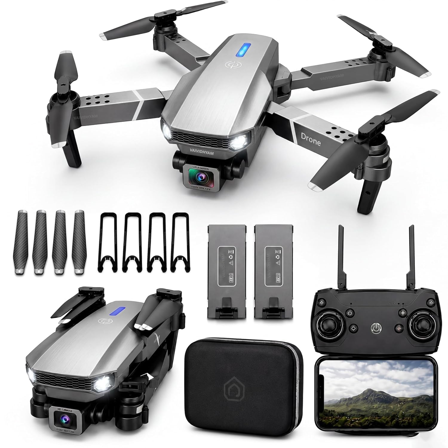 BrUsHlEsS-fOlDaBlE-DrOnE-WiTh-hQ-WiFi-cAmErA-ReMoTe-cOnTrOl-fOr-kIdS-QuAdCoPtEr-wItH-GeStUrE-SeLfIe-fLiPs-bOuNcE-MoDe-aPp-oNe-kEy tAkE-OfF (E88)&(E99)-image-26