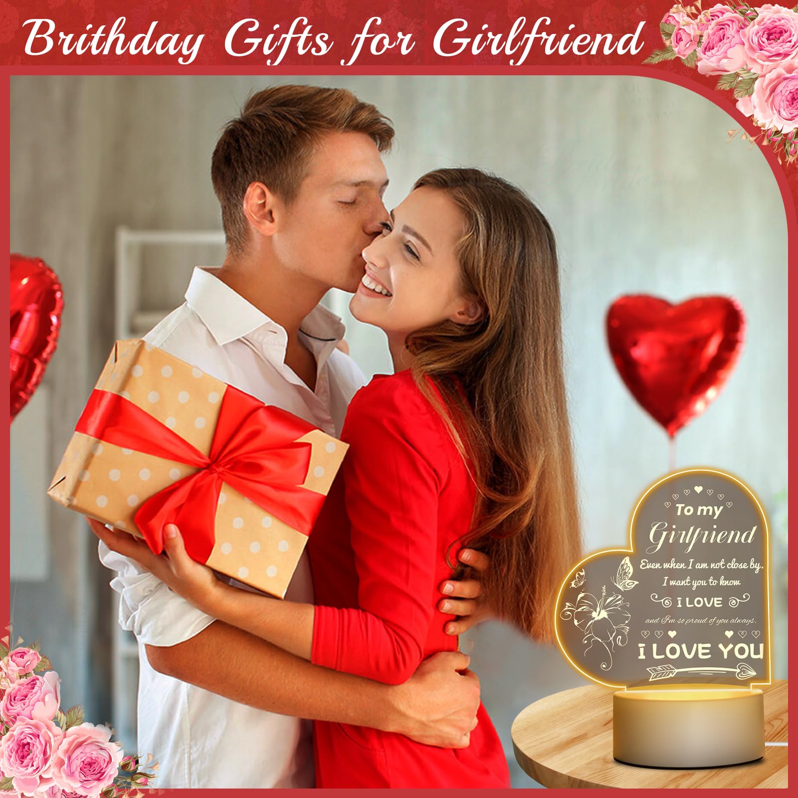 Romantic Gifts What To Gift Your Girlfriend On Valentine Day - Main Image