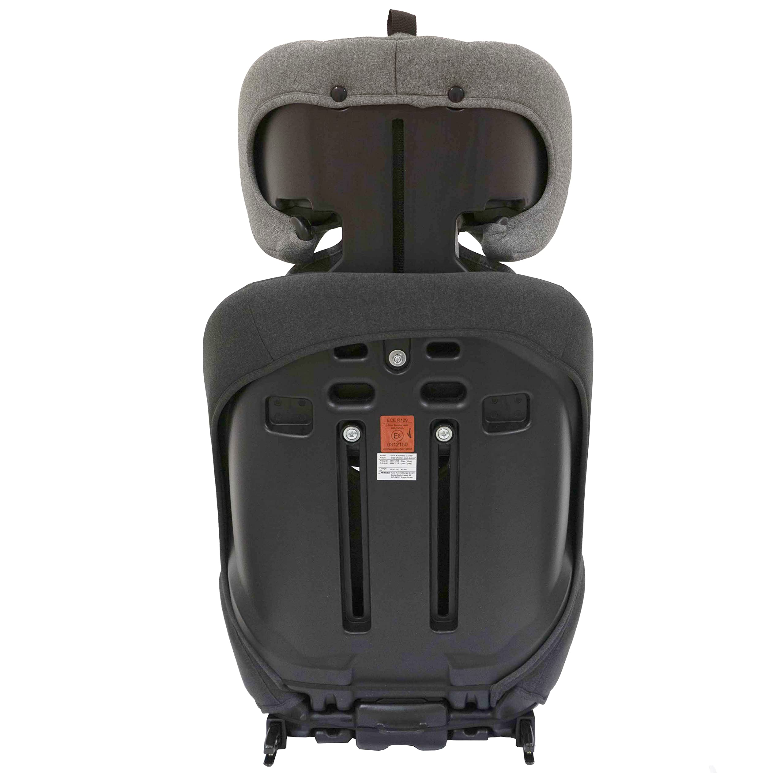 PETEX Kindersitz I-SIZE Lukas 1241 mit ISOFIX grau, 44441218