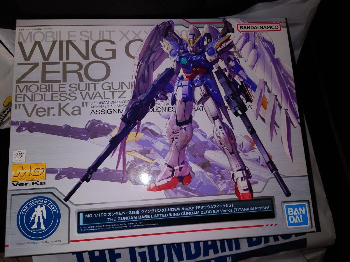 Amazon.co.jp: MG 1 100 ベース ウイング ゼロEW Ver.Ka チタニウム 