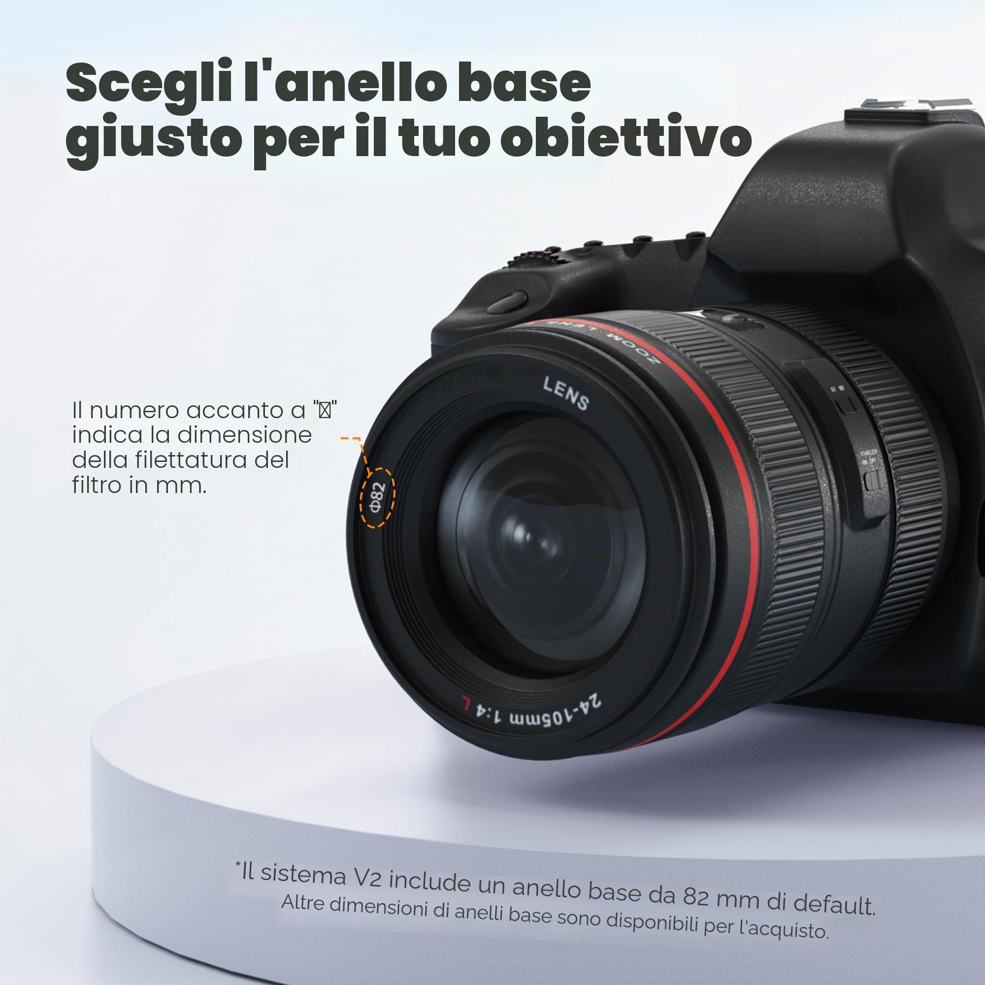 Freewell 82 mm V2 Filtro magnetico ibrido VND/CPL 3-7 stop - Filtro VND e CPL regolabile di qualità superiore a prova di futuro