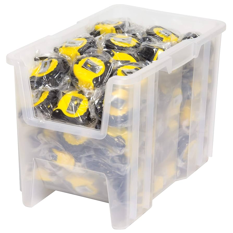 Many 角ストッカー Amazon.com: Akro-Mils 13014 Stak-N-Store Heavy Duty