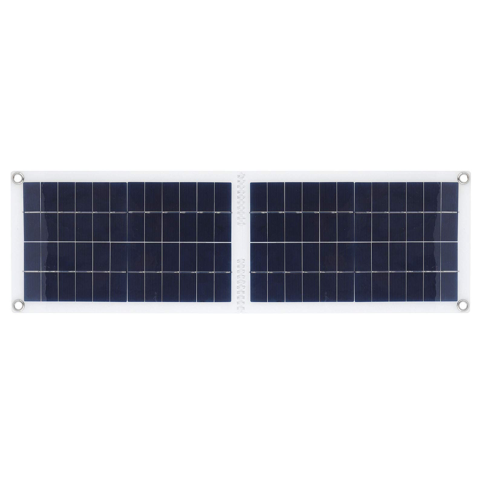 Cryfokt Caricatore a Pannello Solare Pieghevole 28W Polisilicio Portatile con Doppia Uscita USB per Campeggio all'aperto Viaggio in Chip Policristallino Ad Alta Efficienza per Telefono Cellulare