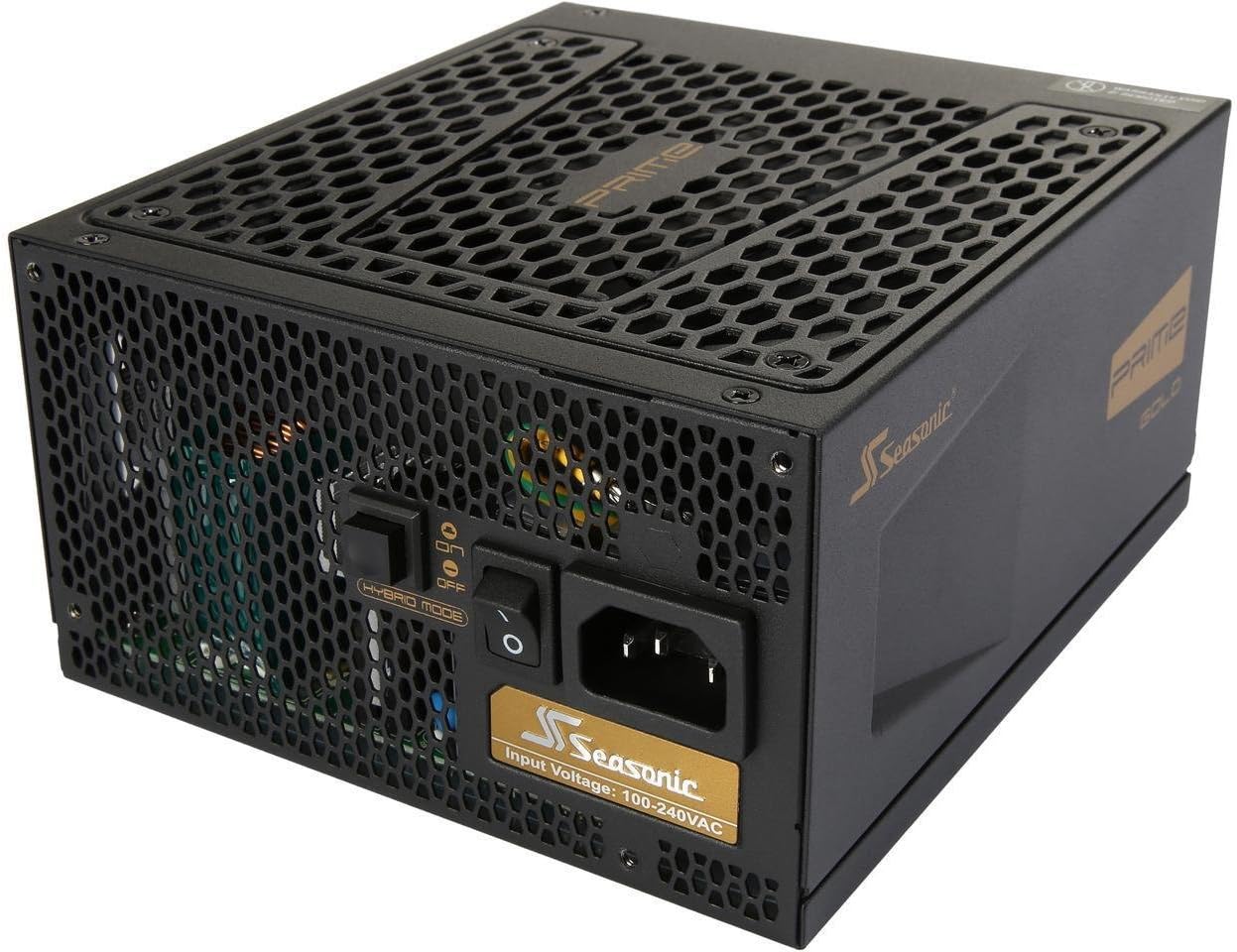 Exclusive Special Seasonic PRIME 1000 Gold SSR-1000GD 1000W 80+ Gold ATX12V & EPS12V Full Modular 135mm FDB Fan Power On Self Tester Power Supply